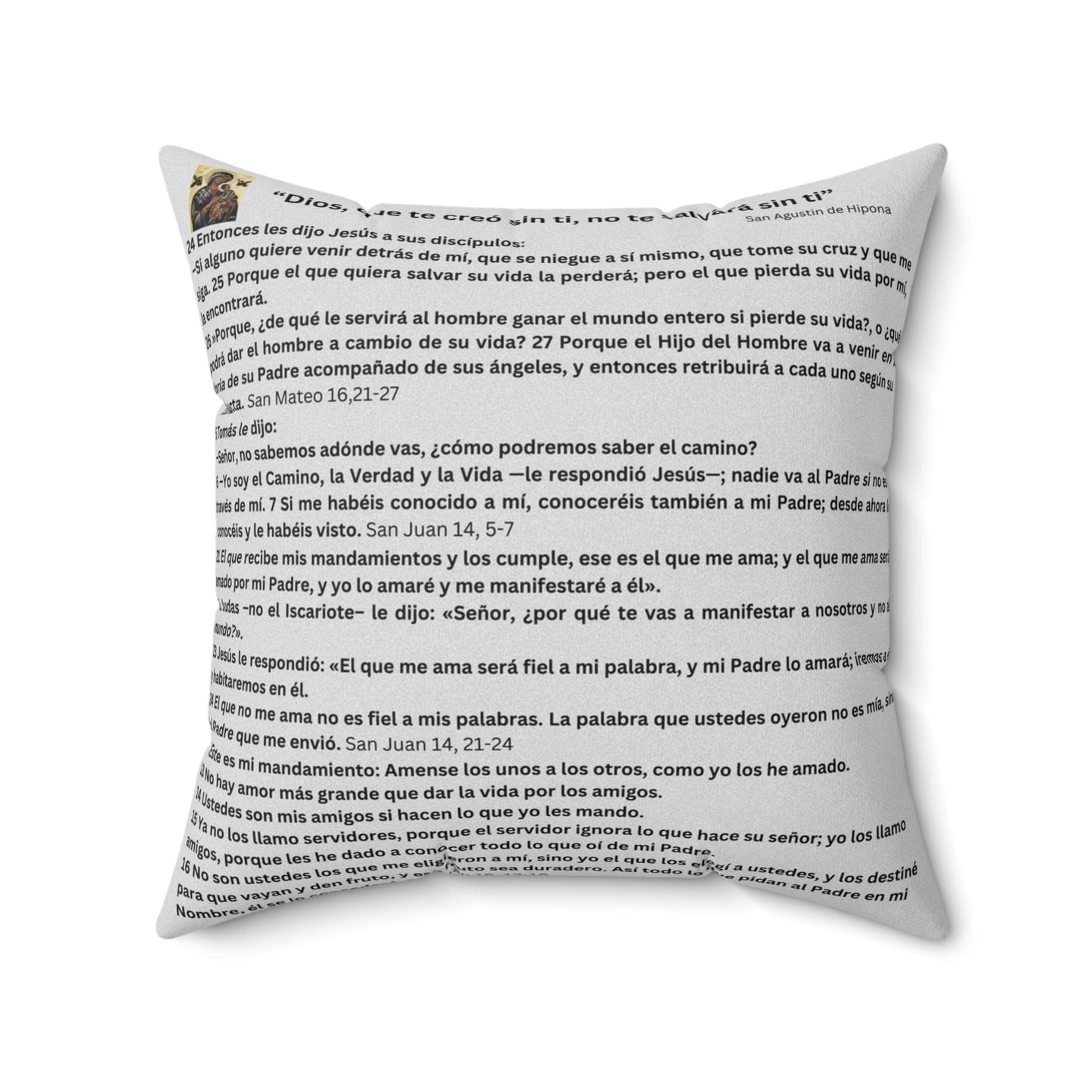 Personalize Spun Polyester Square Pillow