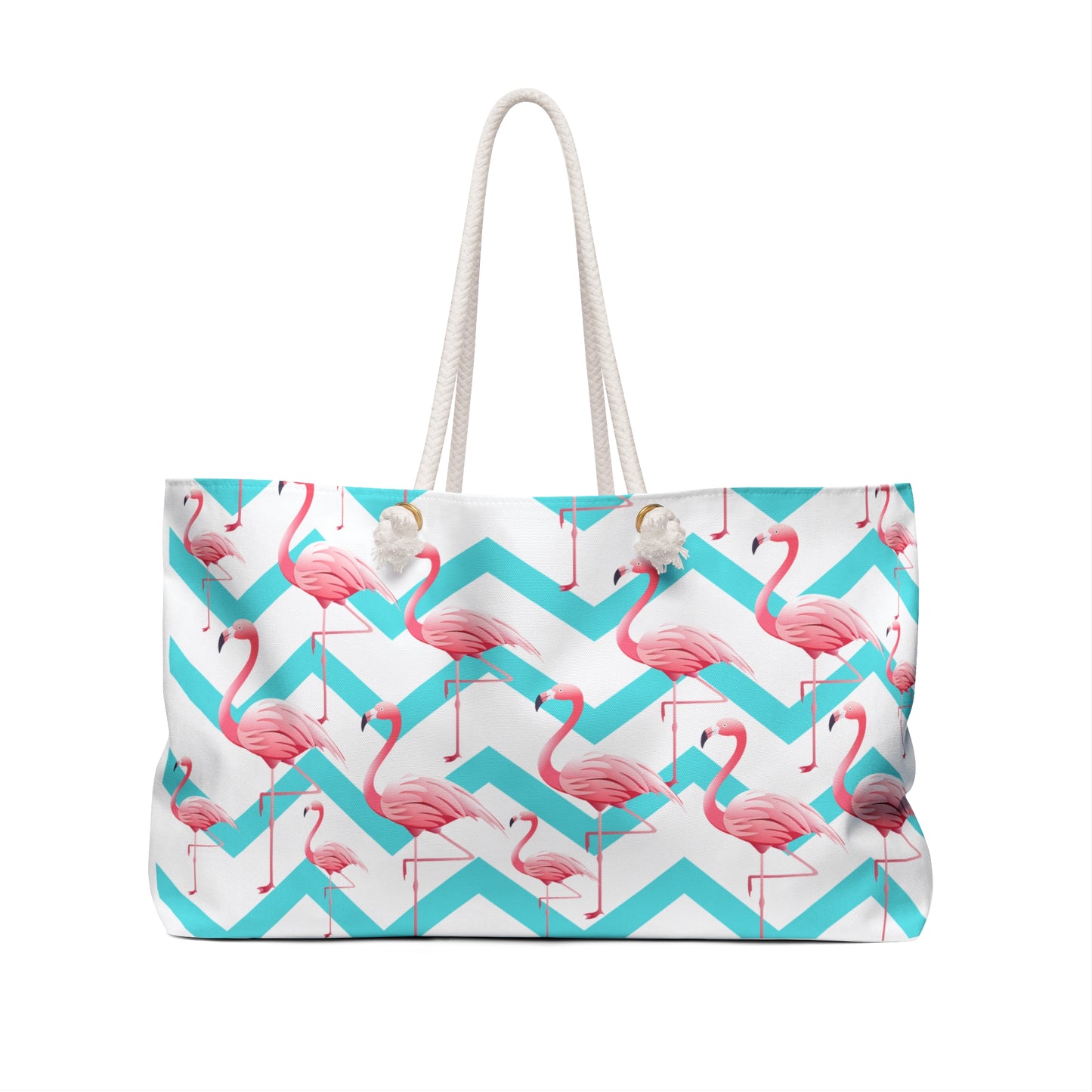 Over sized Flamingo Weekend Bag | Beach Bag | Pool Bag |