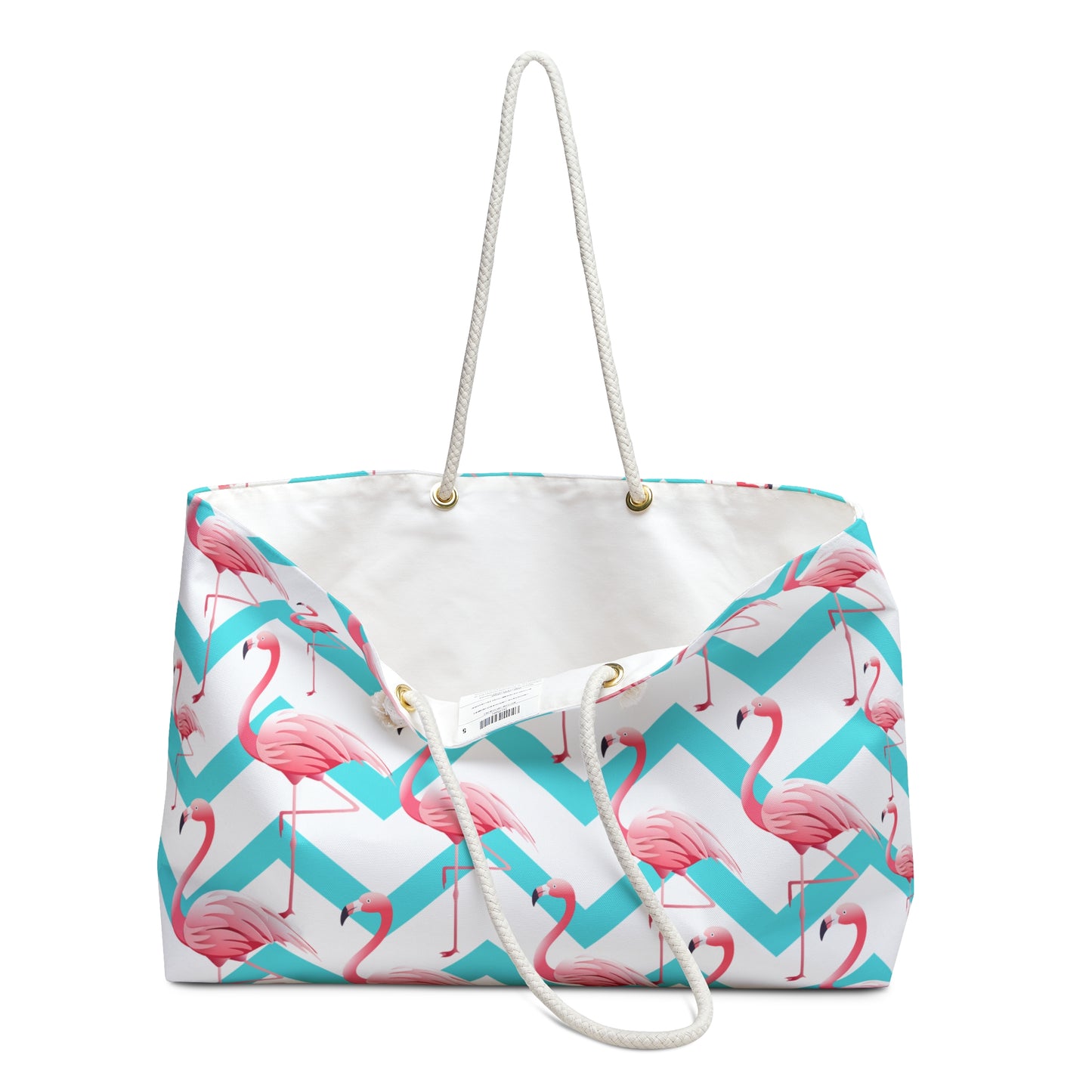 Over sized Flamingo Weekend Bag | Beach Bag | Pool Bag |