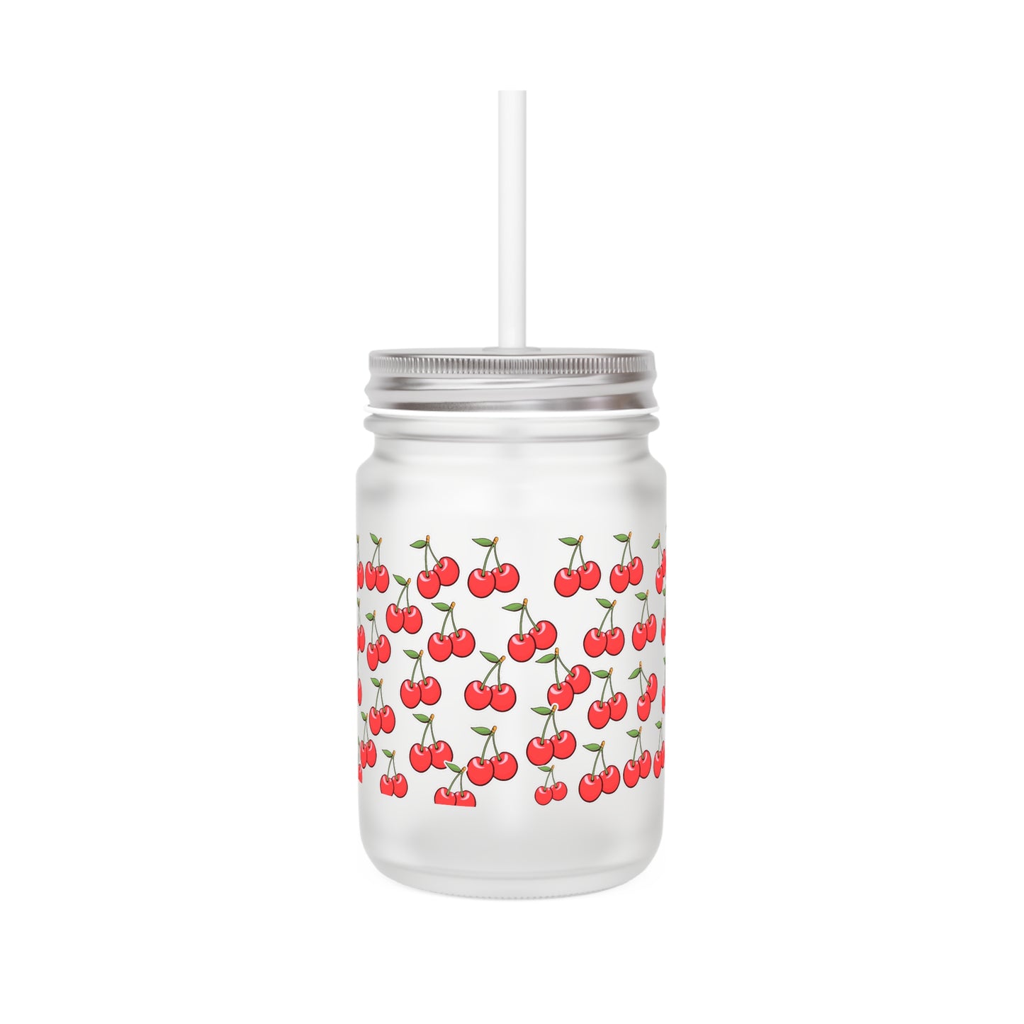 Frosted Glass Mason Jar