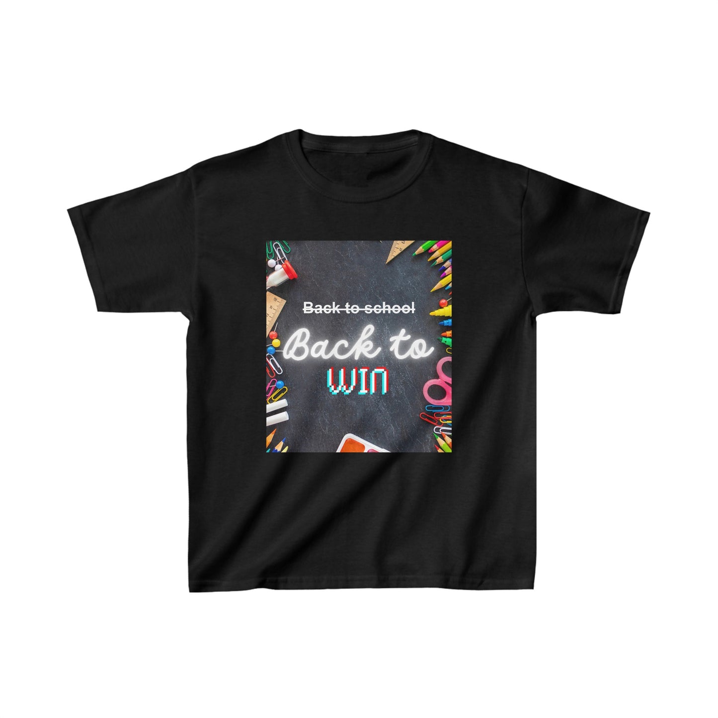 Back to School/Back to WIN Kids Cotton Tee