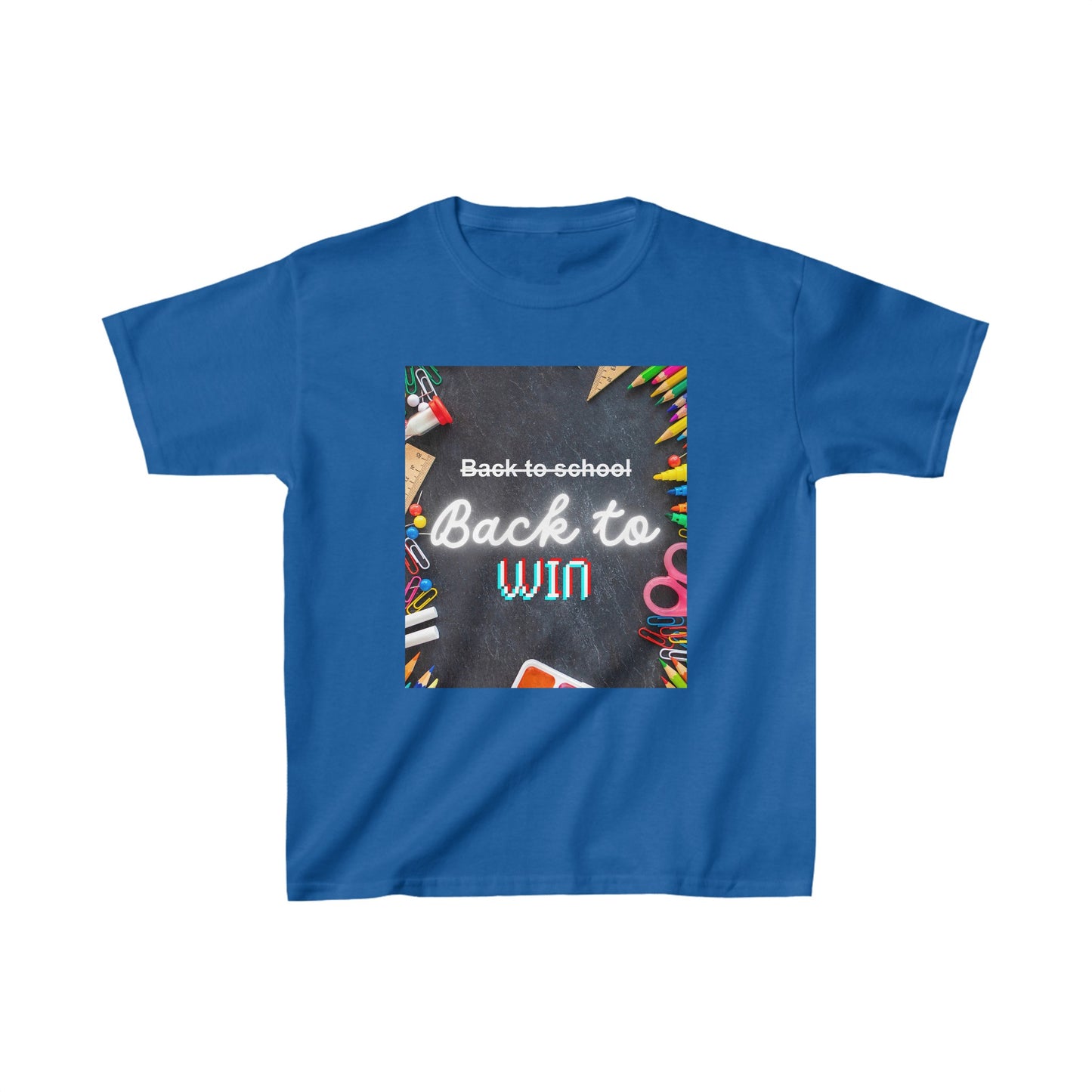 Back to School/Back to WIN Kids Cotton Tee