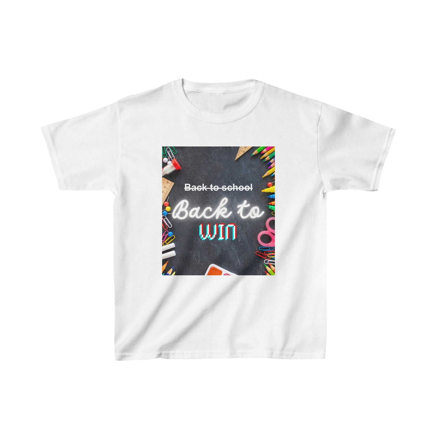 Back to School/Back to WIN Kids Cotton Tee