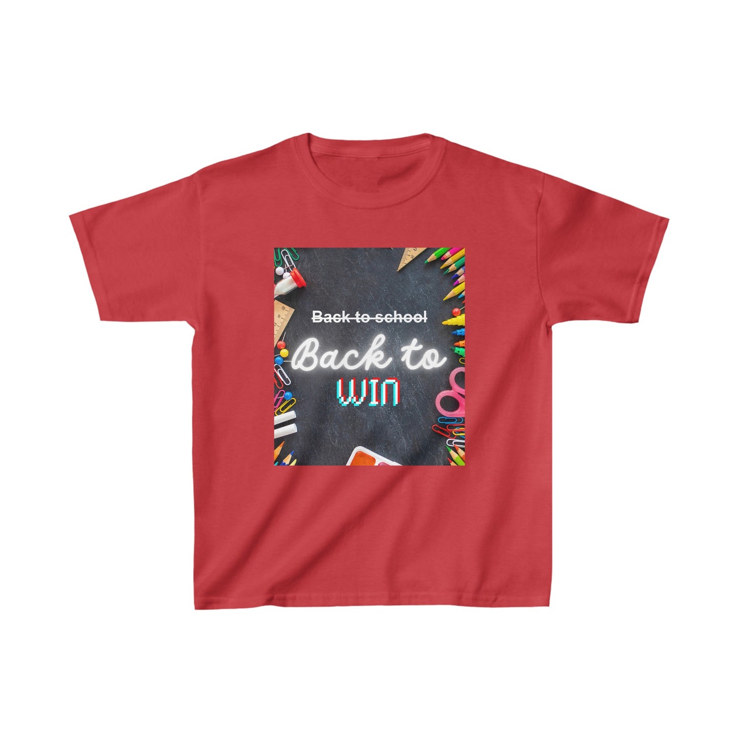 Back to School/Back to WIN Kids Cotton Tee