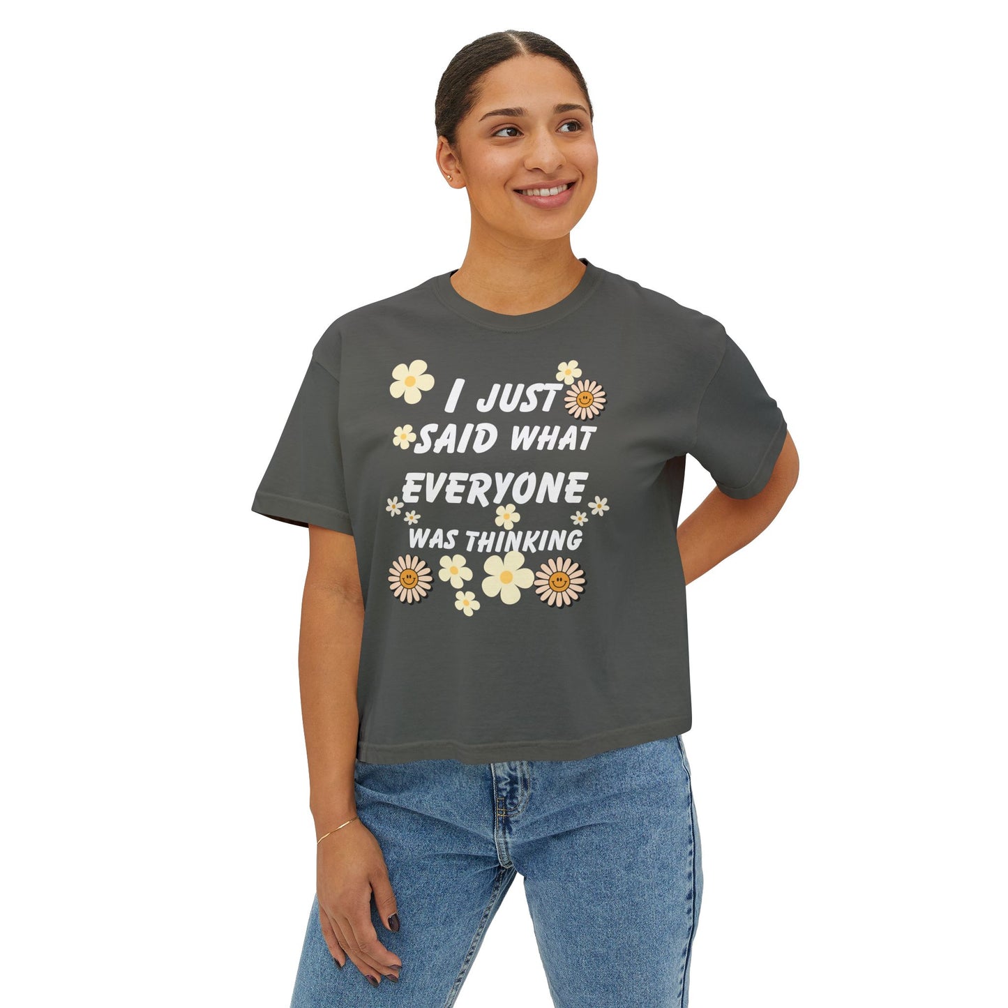 I just Said what everyone was thinking shirt , Cute Shirt For the summer