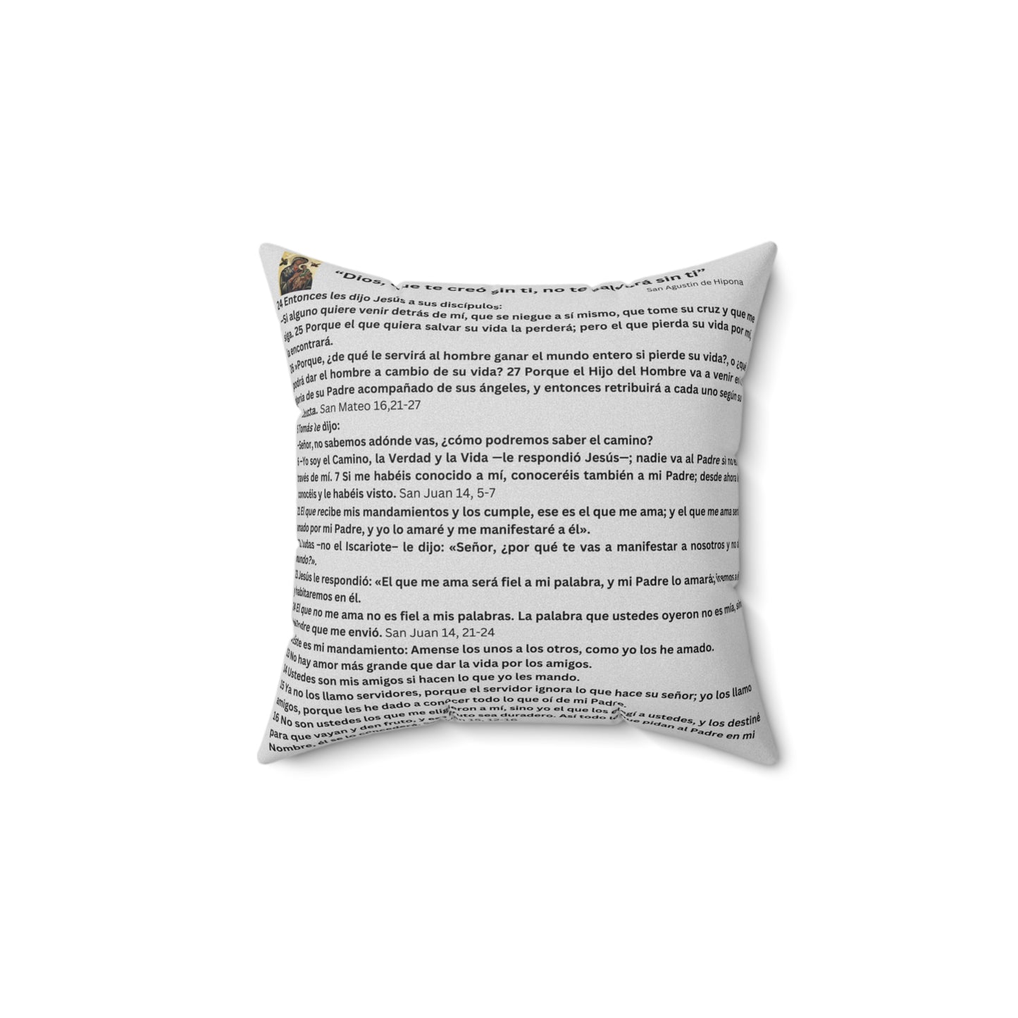 Personalize Spun Polyester Square Pillow