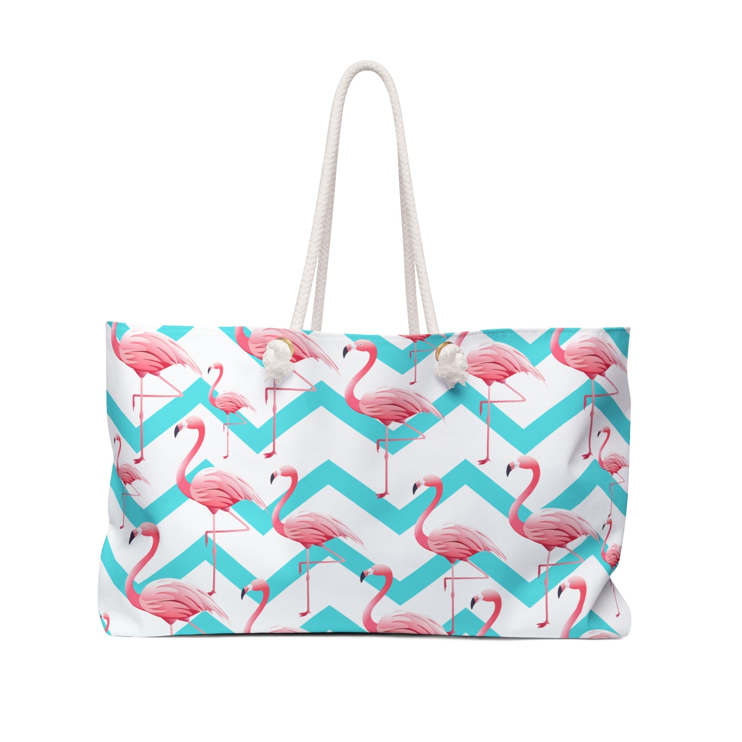 Over sized Flamingo Weekend Bag | Beach Bag | Pool Bag |