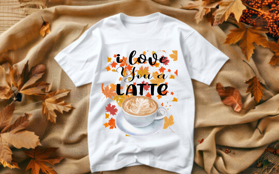 I Love you a Latte Cotton Tee