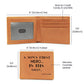 FATHER Son Wallet, Son's First Hero is Daddy.| Fathers Day Gift From Son .| Son to Father Wallet.