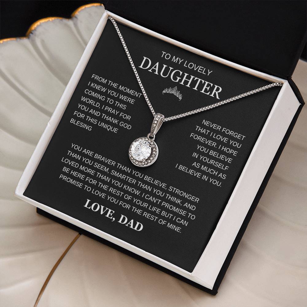 To My Lovely Daughter | Eternal Hope Necklace