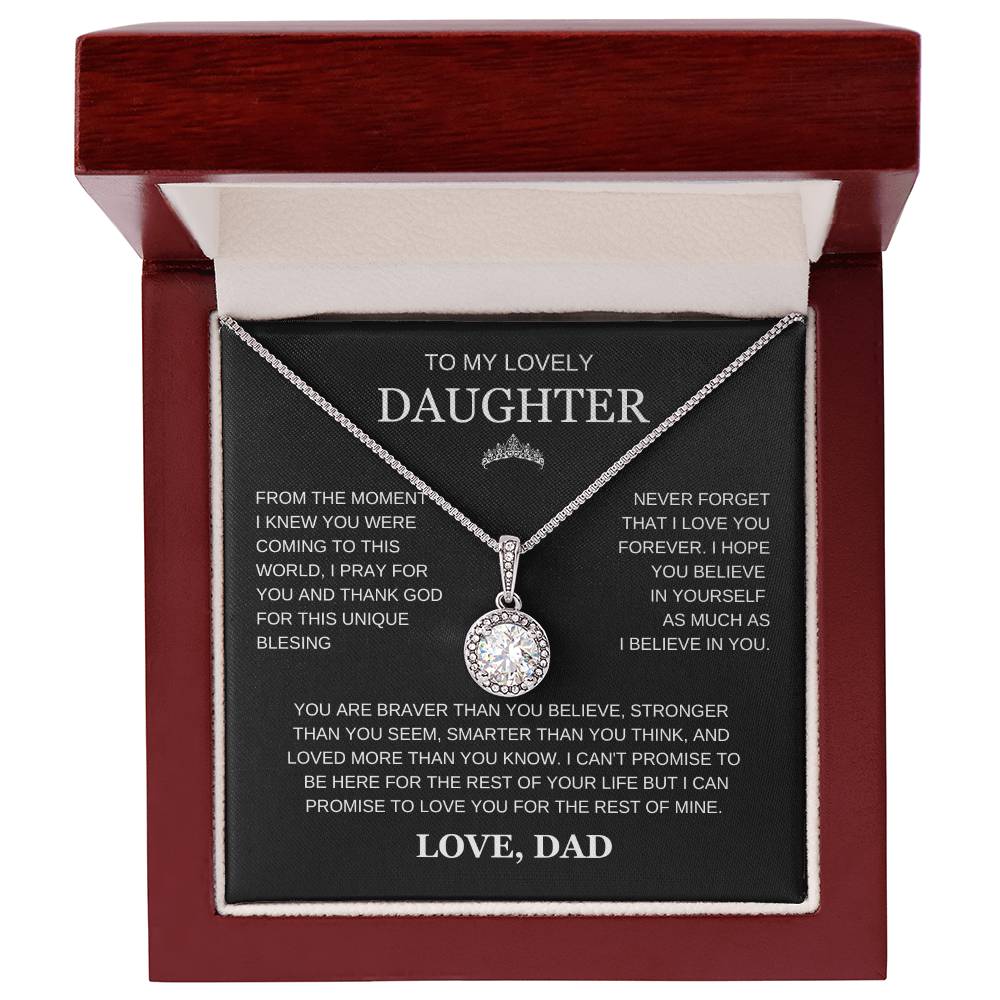 To My Lovely Daughter | Eternal Hope Necklace