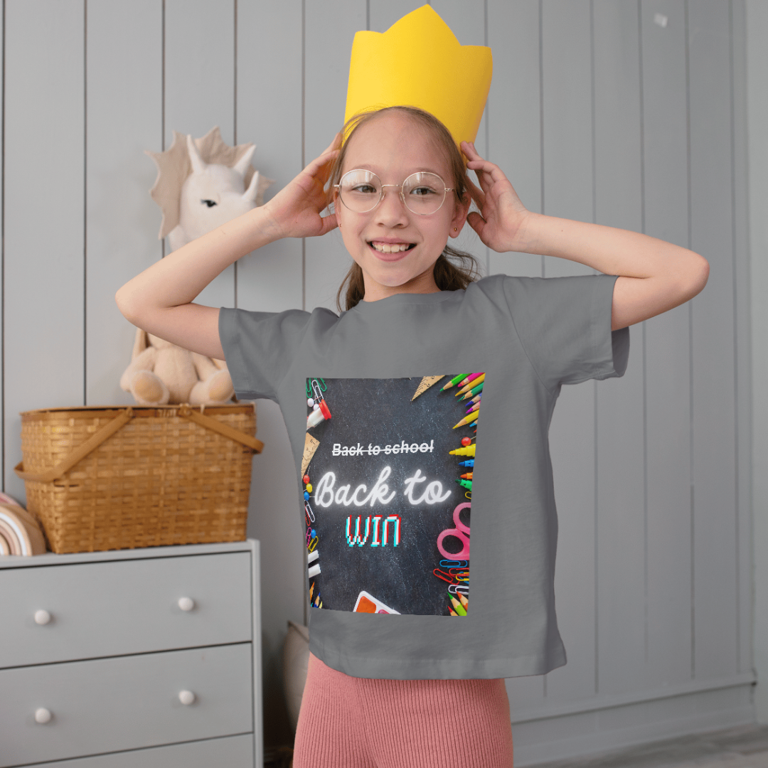 Back to School/Back to WIN Kids Cotton Tee