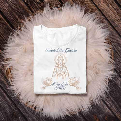 Kids Pray For us T-Shirt | Holy mother T-Shirt